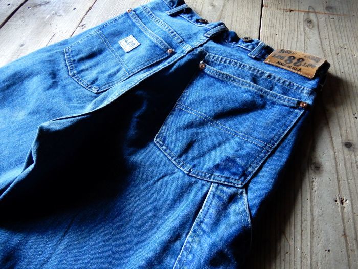 70'S BOSS OF THE ROAD 88 LEE DENIM PAINTER PANTS--RECOMMEND 70'S BOSS OF THE ROAD 88 LEE DENIM PAINTER PANTS--RECOMMEND