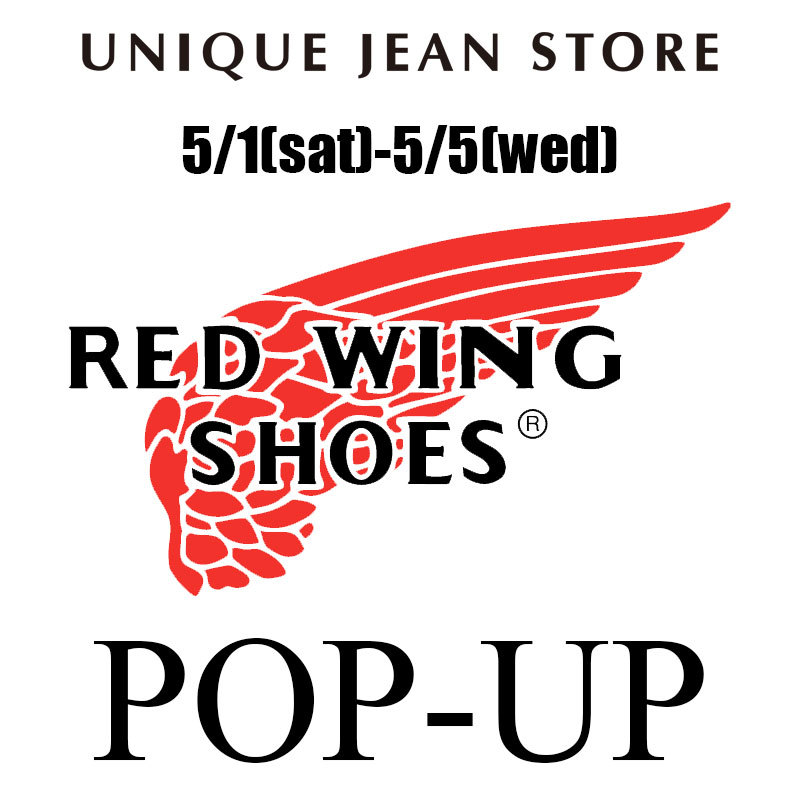 大丸札幌店UNIQUE JEAN STORE POP-UP レッドウィングシューケアイベント_c0204678_10191534.jpg