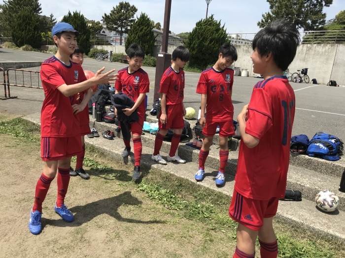 4月25日 日 U 14trmかながわクラブ 横浜gsfc U 15