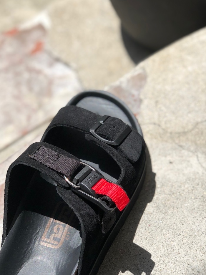 □□ hobo / Cow Leather Sandal with FIDLOCK® Buckle : END OF