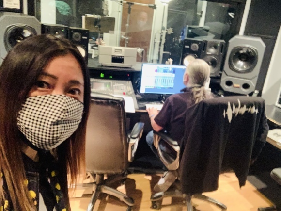 My Album “Here And Now\" is almost COMPLETE🌼新しいアルバム音源は完成間際🙏_a0150139_14343165.jpeg