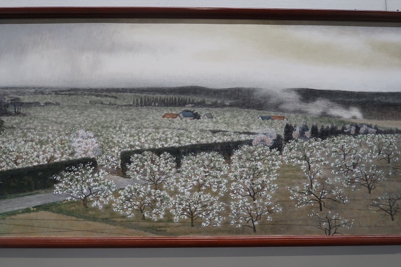 道立美術館で再会した一枚の絵 岩橋英遠『道産子追憶之巻』 : ワイン