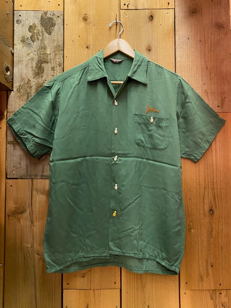 50'60 's Air-Flo Bowling Shirt ボーリングシャツ