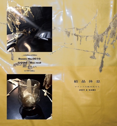 underline　exhibition　RooM No.0010　結晶休息_f0138928_14301532.jpg