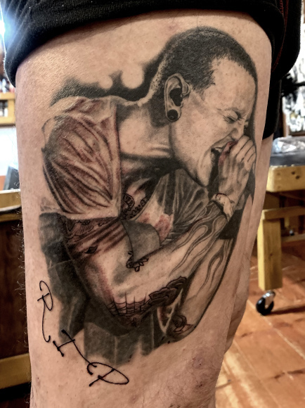 大丈夫大丈夫 死ね死ぬって言うヤツは死なないから放っとけ Shun Gooddays Tattoo