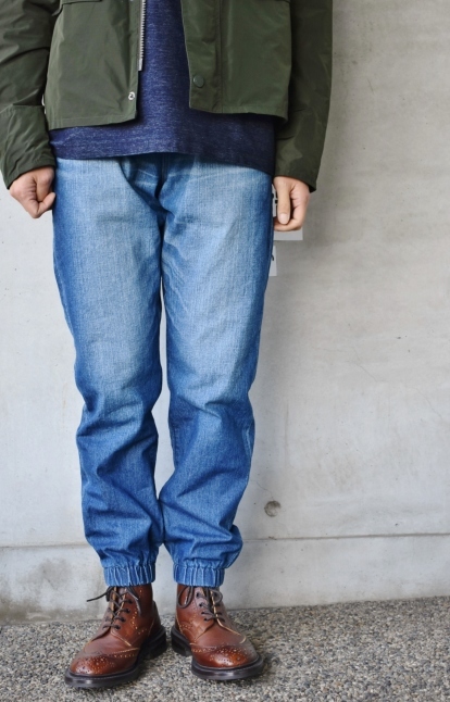 FULL COUNT　　当店別注：Military DENIM EASY PANTS_d0152280_12113151.jpg