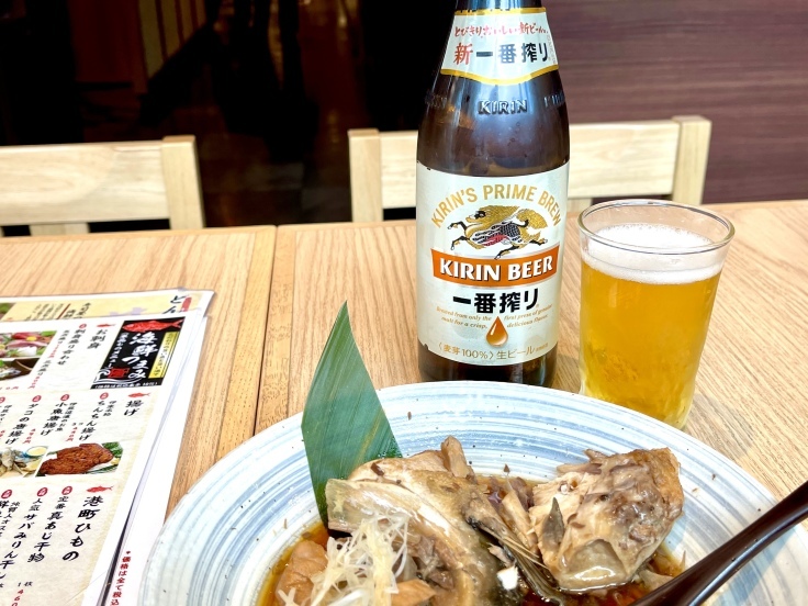 魚のあら煮とお酒でランチ @伊豆太郎(熱海駅ビル3f)_c0212604_17340672.jpeg