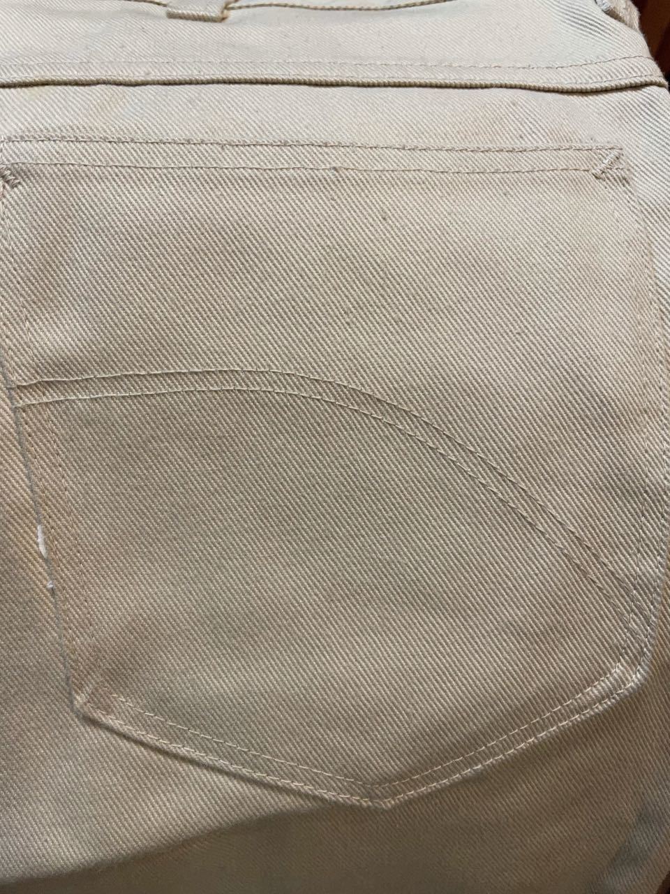 4月30日（金）入荷！60s ワンウォシュ　アンヴィル　Anvil 生成り テーパード　ジーンズ！_c0144020_16454321.jpeg