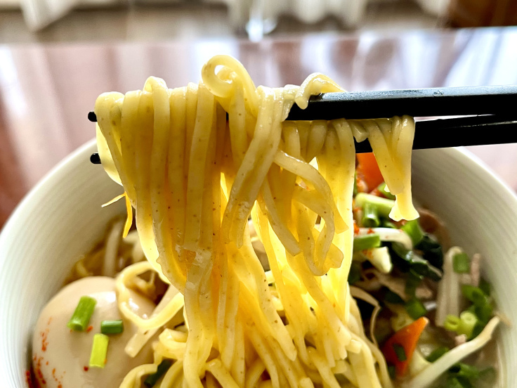 ラ王+野菜炒め+味玉 @今日の遅めランチ_c0212604_13343418.jpeg