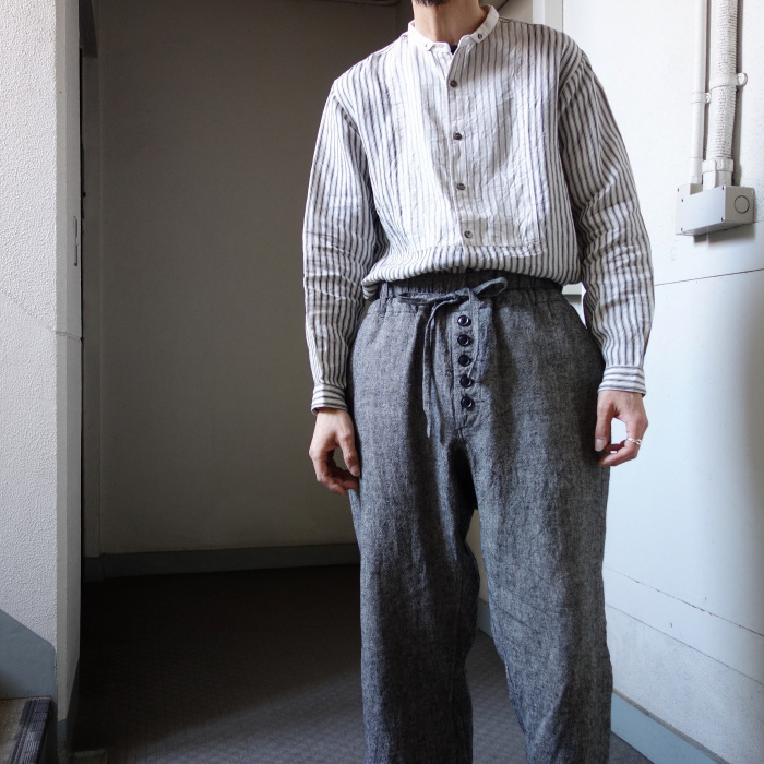 7月の製作 / DA farmers frontbutton easypants_e0130546_16490327.jpg