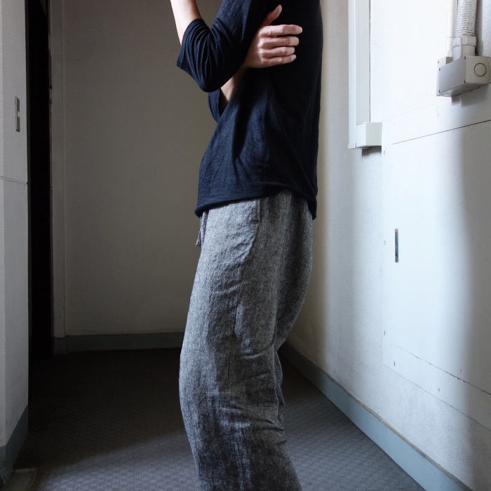 7月の製作 / DA farmers frontbutton easypants_e0130546_16533376.jpg