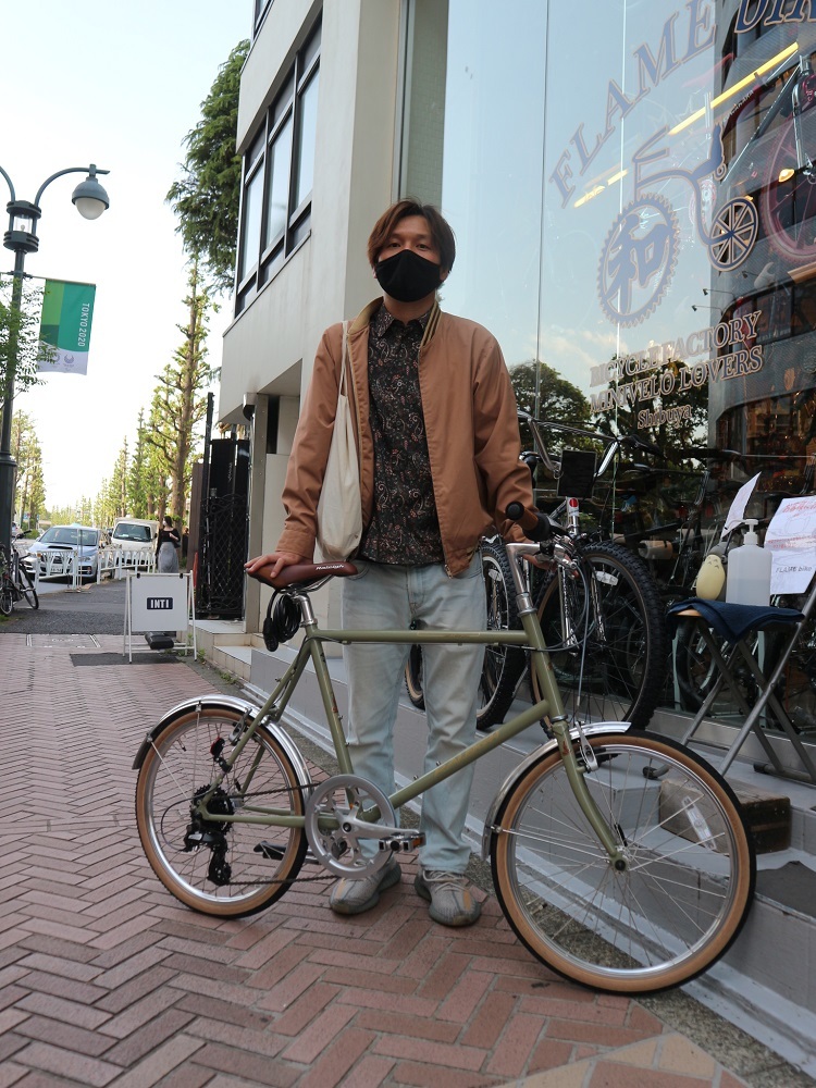 4月30日　渋谷　原宿　の自転車屋　FLAME bike前です_e0188759_19065593.jpg