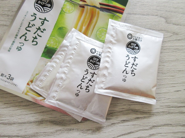 【みなさまのお墨付き】myかけつゆ すだちうどんつゆ_c0152767_07255153.jpg