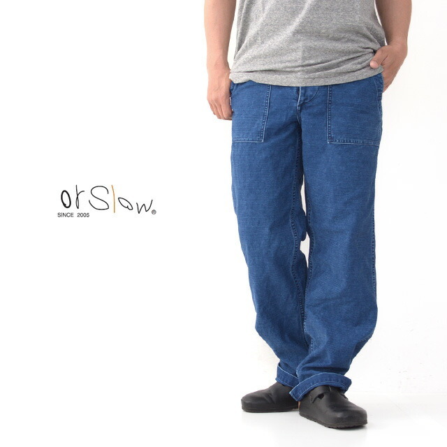 orslow [オアスロウ] US ARMY FATIGUE PANTS [01-5002-84] ユーエス　アーミー ファテーグパンツ・デニムパンツ・MEN\'S _f0051306_15015720.jpg