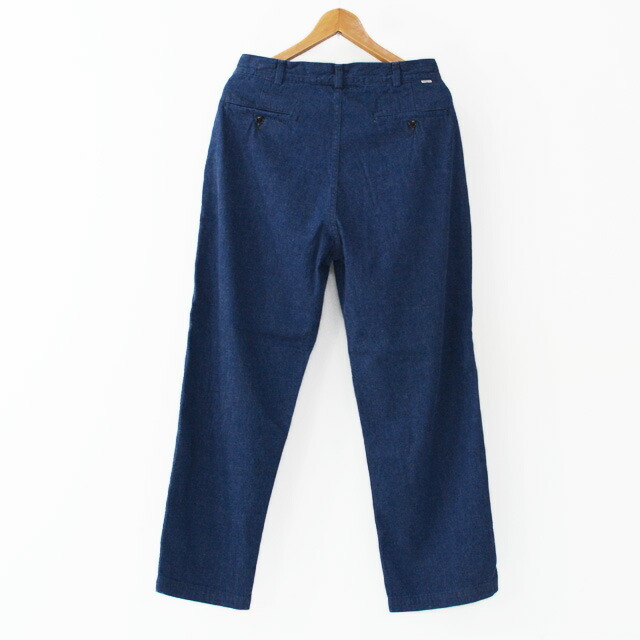 orslow[オアスロウ] TWO TUCK DENIM WIDE TROUSER (UNISEX) [03