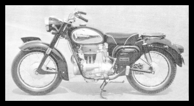 1958年二輪車・バイク広告集(118) 陸王 : モーターサイクルフォーラム中部 (我が国の二輪車の勃興期を忠実に伝える）