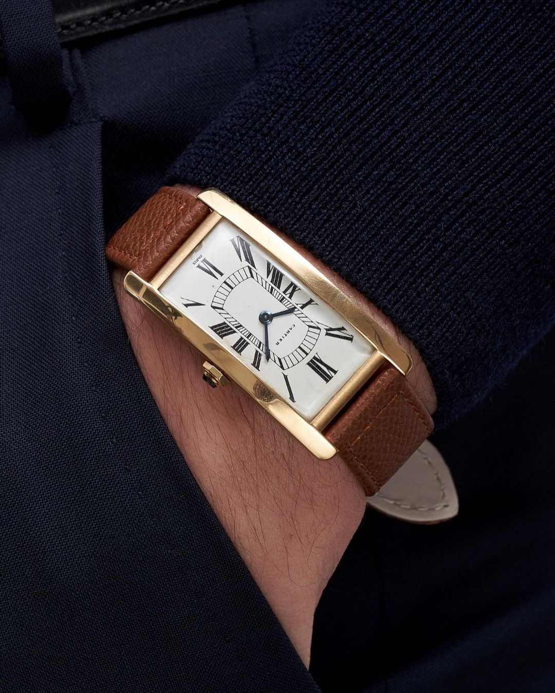カルティエ ブック カルティエ トーチュ LM W1531851 18KYG 手巻き 2010年 Cartier