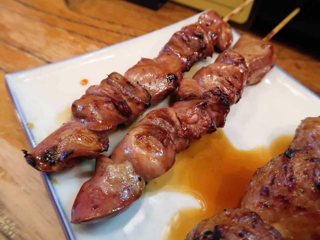 甲府 丸八焼鳥店 平和通店 食べたものなど