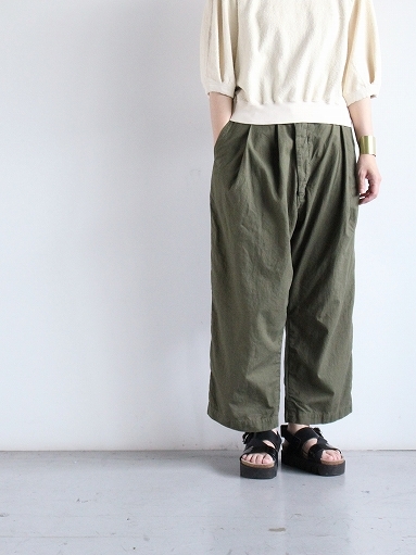 OUTIL PANTALON CUERS / OLIVE : 『Bumpkins putting on airs』
