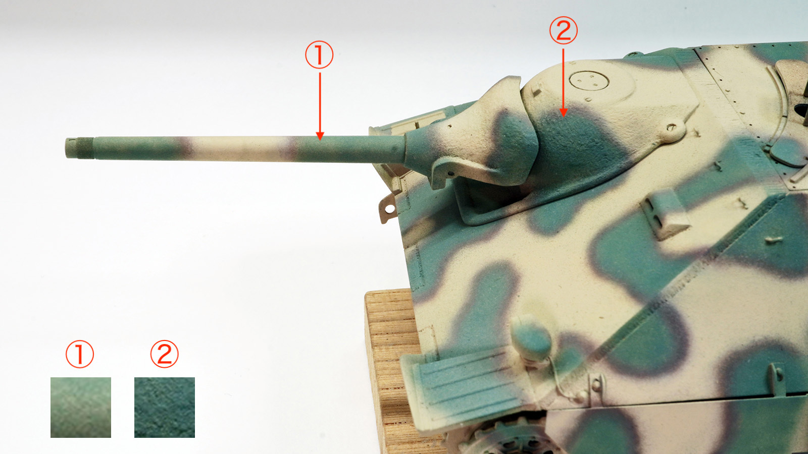 ドイツ戦車色早見表：というか僕らは模型を何色で塗ったらいい