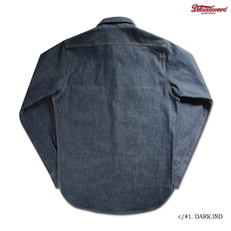 DELUXE WARE(デラックスウエア) 7614 [CHAMBRAY WESTRN],7620 [REAL VINTAGE WORK SHIRT]_c0204678_10101304.jpg