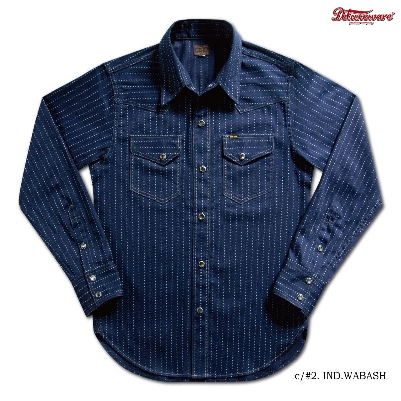 DELUXE WARE(デラックスウエア) 7614 [CHAMBRAY WESTRN],7620 [REAL VINTAGE WORK SHIRT]_c0204678_10101366.jpg