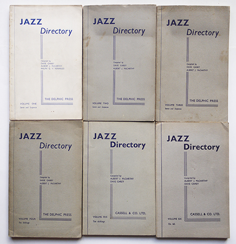 THE JAZZ DIRECTORY OF RECORDED JAZZ & SWING MUSIC 」VOL.1〜6 THE JAZZ DIRECTORY OF RECORDED JAZZ & SWING MUSIC 」VOL.1〜6