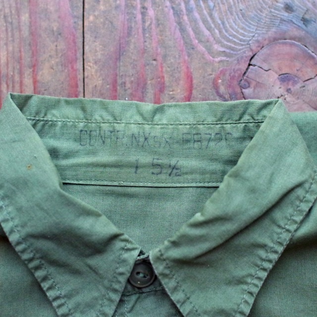 1940s US NAVY Type N-3 Utility Shirt / 40年代 USN ポプリン