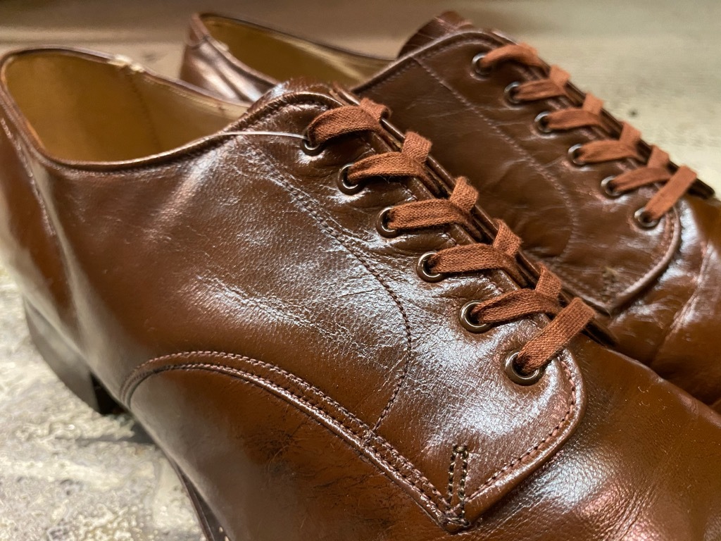 5月12日(水)大阪店Vintage&Bottoms入荷日!! #2 VintageTrad編!! CortexFabric,LeatherShoes,1850\'sHanger,WhiteShirt!_c0078587_13282786.jpg