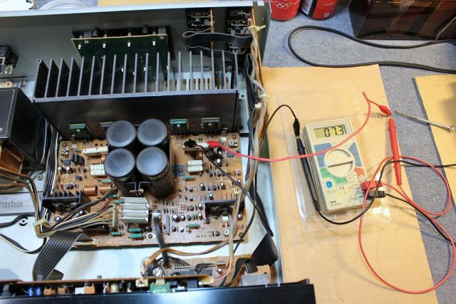 Technics SU-V80 修理 その5 : 岡山ジャンク倶楽部 Technics SU-V80 修理 その5 : 岡山ジャンク倶楽部