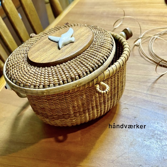 ナンタケットバスケットの修理 : handvaerker ~365 days of ナンタケットバスケットの修理 : handvaerker ~365 days of
