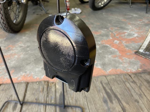 250TR カスタム S様号 タンクカバー装着!_a0164918_17101435.jpg