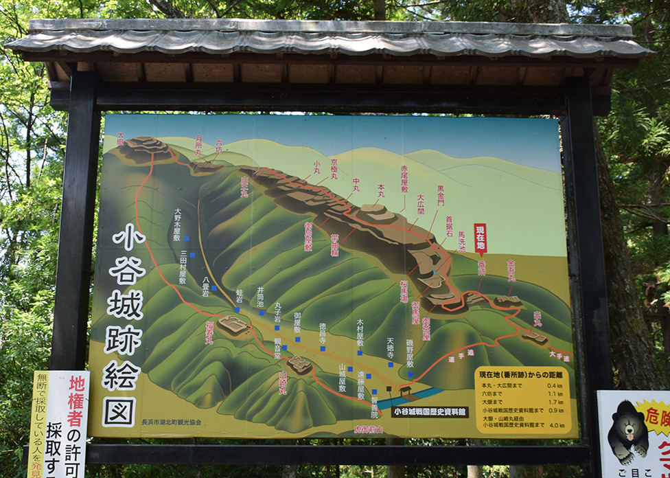 北近江浅井氏の居城、小谷城攻城記。 その2 <番所跡~御馬屋曲輪跡~御茶屋跡>_e0158128_15290813.jpg