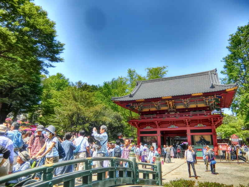 根津 2 根津神社 多分駄文のオジサン旅日記 2 0