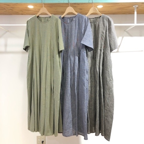 l'atelier du savon〙手仕事刺繍 ギンガムタックシリーズ : l