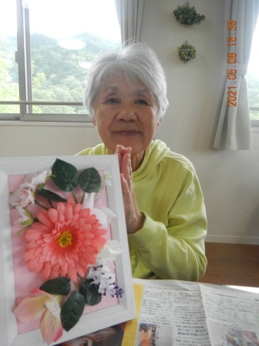 花の壁飾り作り!_d0178056_18432815.jpg