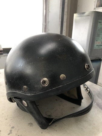 ショーティヘルメット　フレイムエイジング風加工 ショーティヘルメットフレイムエイジング風加工