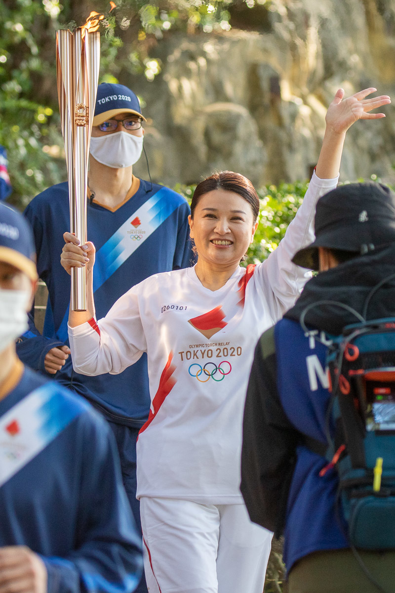 東京2020聖火リレー 高知県【島崎和歌子さん＆三山ひろしさん】その1_a0077663_10052241.jpg