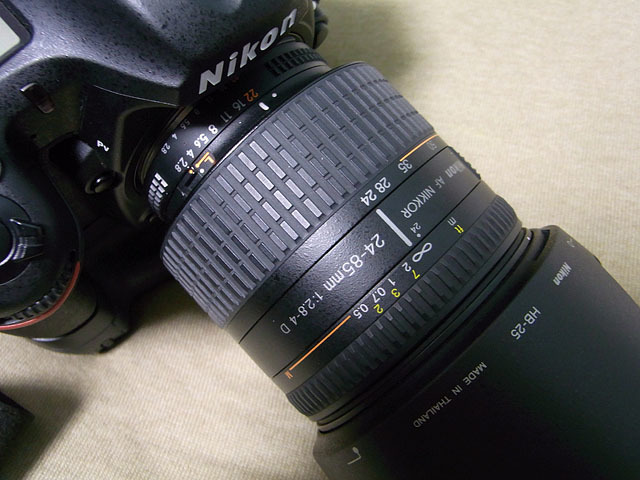Nikon AI AF Zoom-Nikkor 24-85mm f2.8-4D IFを買った : ＴＹＯ