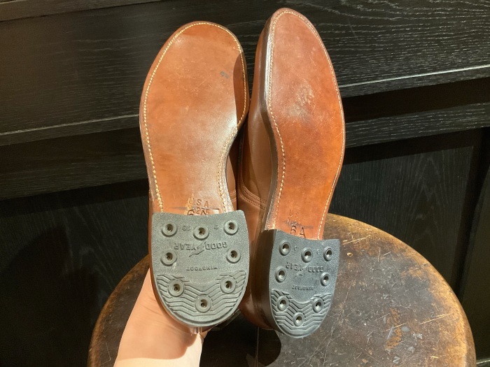 N.O.S. 40's U.S.Military service shoes : BUTTON UP clothing N.O.S. 40's U.S.Military service shoes : BUTTON UP clothing