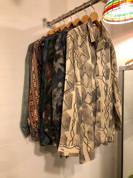 シルク素材の柄シャツ : 町田の古着屋ULTRABO（ウルトラボ）-staff blog-