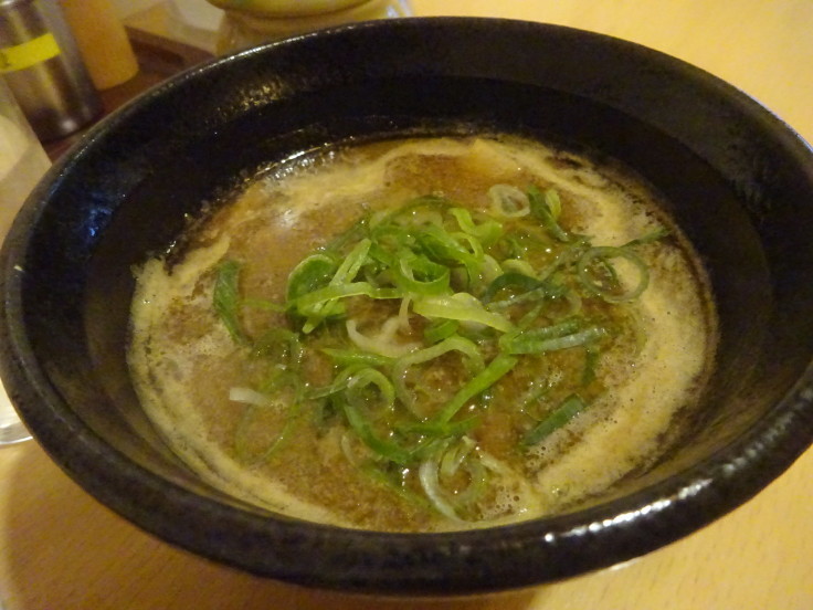 【 ご当地ラーメン 巡 】　濃厚魚介豚骨つけ麺！　つけ麵めちゃウマで最後はスープ割。そしてライスを・・・♪_d0396298_21553005.jpg