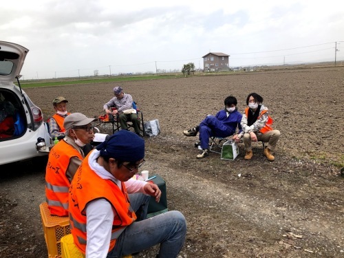 5月8日(土) 新篠津村 耕地防風林 部分伐採_c0173813_14290380.jpg