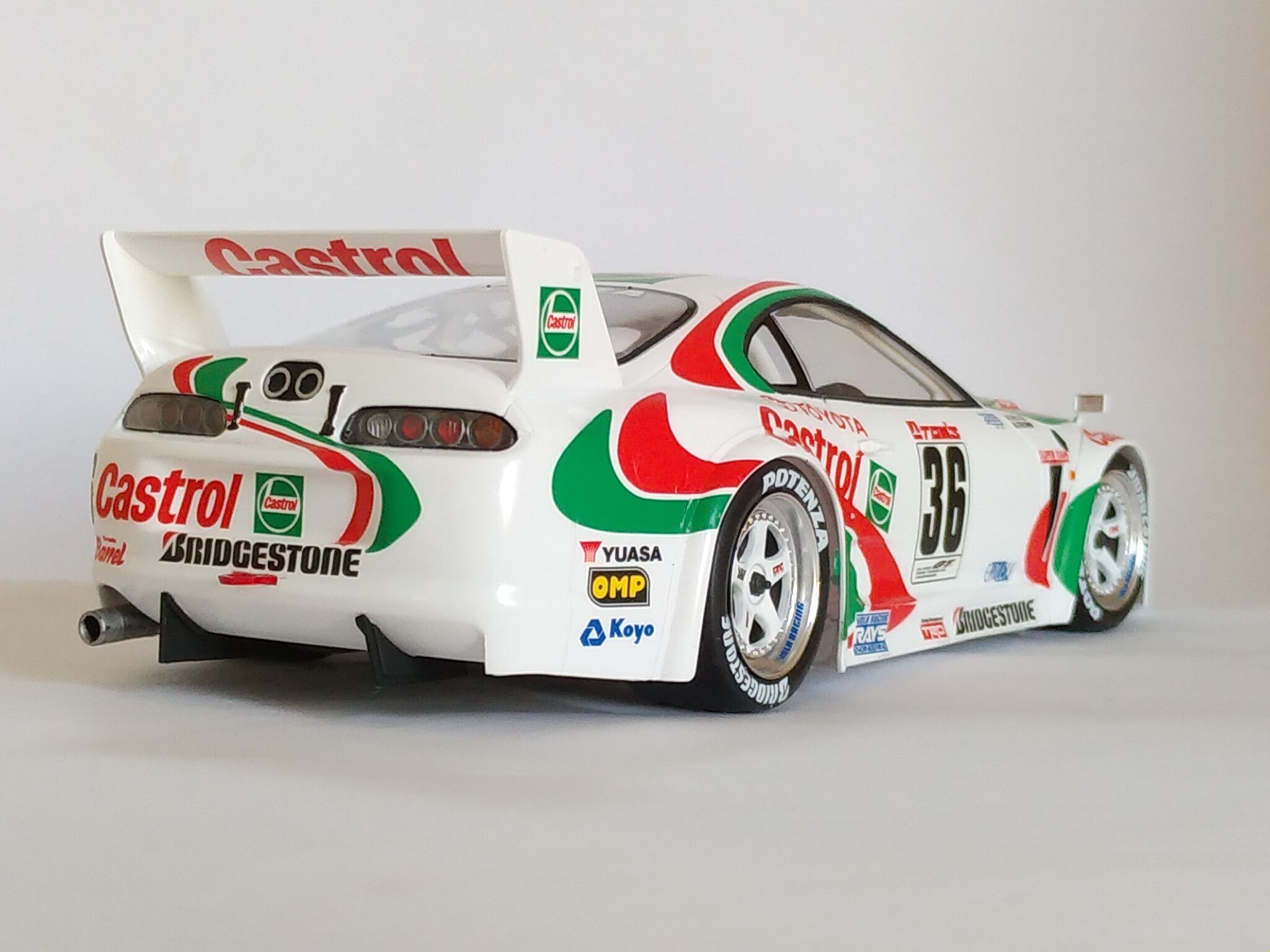 タミヤ・1/24 スポーツカーシリーズ No.163 カストロール トヨタ トムス スープラ GT : 燃やせないごみ研究所