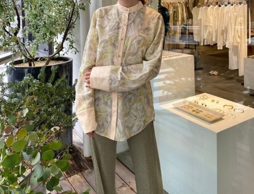 TODAYFUL トゥデイフル TODAYFUL / Standcollar Leaf Shirts TODAYFUL トゥデイフル TODAYFUL / Standcollar Leaf Shirts