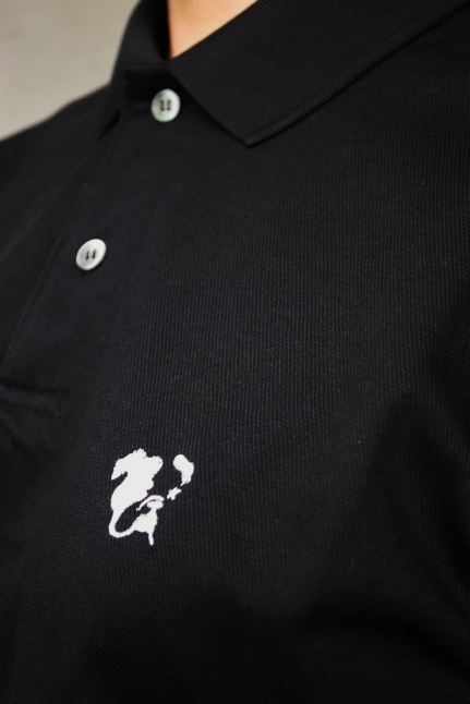 NORMAN BULLDOG BLACK POLO ★★_d0152280_20571303.jpg