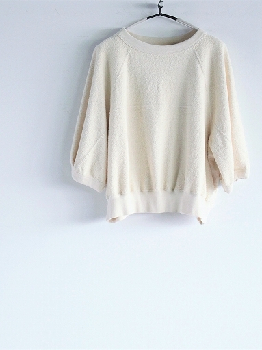 unfil　vintage cotton-pile cropped top / natural_b0139281_14463147.jpg
