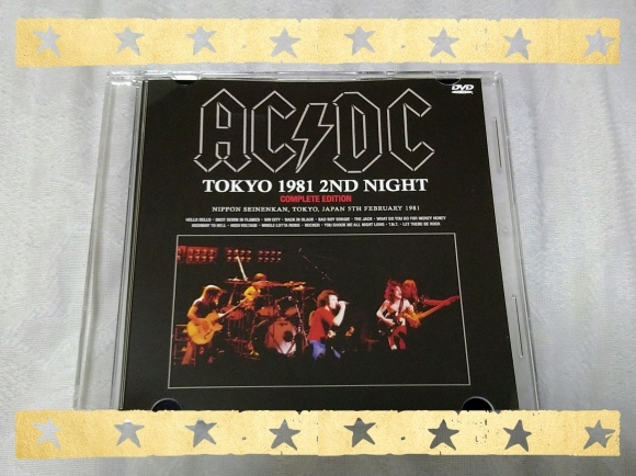 AC/DC / TOKYO 1981 1ST NIGHT_b0042308_18320057.jpg