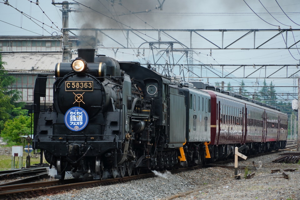 秩父鉄道C58363＋デキ201蒸電重連 : NOBUさん☆の鉄旅ブログ