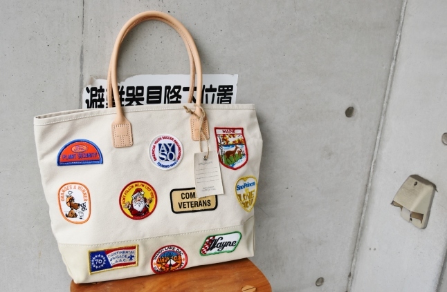 Vintage Patch DAY TOTE　　H/LEATHER_d0152280_06595369.jpg